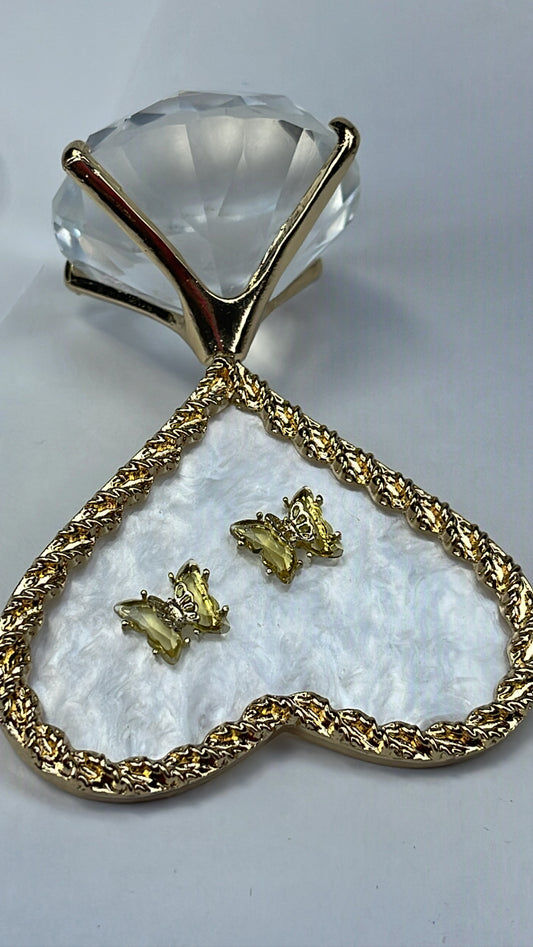 Zirconia Butterfly 2pcs